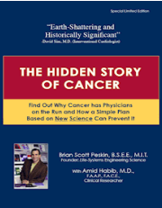 Book Hidden Story of Cancer by Brian Peskin - about the value of Parent Essential Oils (PEOs) and hazards of vegetable oils